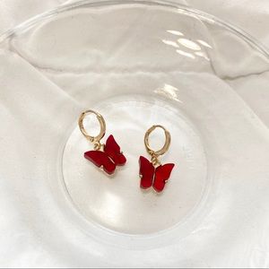 NEW IN! butterfly charm drop earrings (buy 1 get two free!!!)